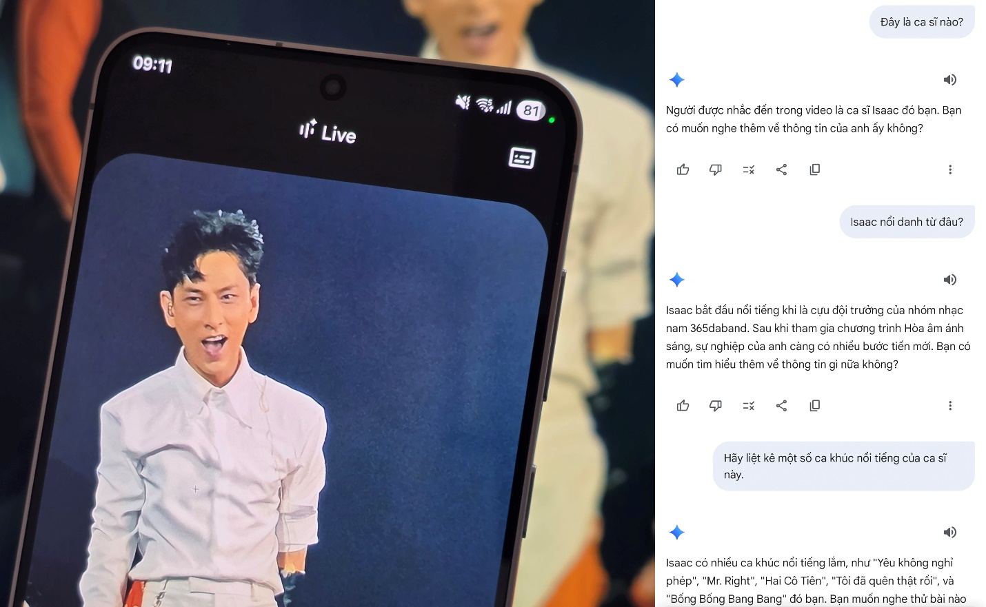 Concert Xa Tít Vẫn Rõ Từng Ánh Đèn: Galaxy S25 Fe Chứng Minh Đẳng Cấp Dòng S- Ảnh 3. Concert Xa Tít Vẫn Rõ Từng Ánh Đèn: Galaxy S25 Fe Chứng Minh Đẳng Cấp Dòng S- Ảnh 3.
