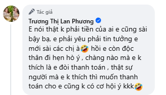 "Nấm lùn showbiz Việt" bị mỉa mai chỉ chăm chăm nhìn ngó tài sản của chồng Tây- Ảnh 3. "Nấm lùn showbiz Việt" bị mỉa mai chỉ chăm chăm nhìn ngó tài sản của chồng Tây- Ảnh 3.