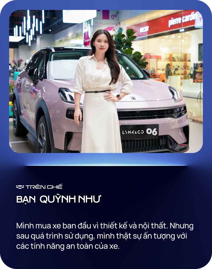 Quỳnh Như: &lsquo;Từ fan Toyota, antifan xe Trung Quốc, bố m&igrave;nh chấm 9 điểm cho Lynk & Co 06&rsquo;- Ảnh 5.