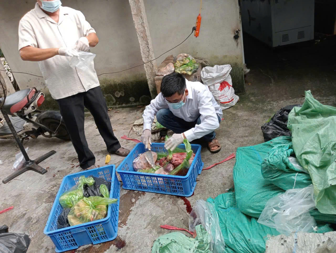 Khởi tố chủ cơ sở giết mổ mua lợn bệnh, lợn chết do dịch tả lợn Châu Phi về bán- Ảnh 2. Khởi tố chủ cơ sở giết mổ mua lợn bệnh, lợn chết do dịch tả lợn Châu Phi về bán- Ảnh 2.