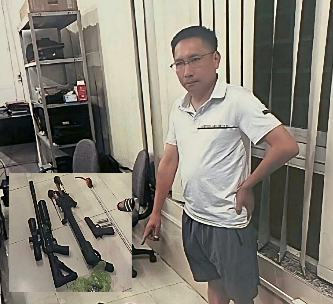 Bị khởi tố v&igrave; c&oacute; sở th&iacute;ch sưu tầm, nghi&ecirc;n cứu vũ kh&iacute;- Ảnh 1.