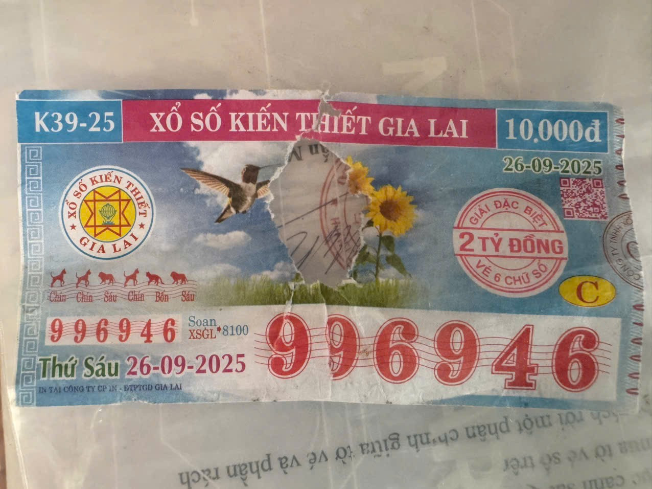 Lý do trúng số giải đặc biệt 2 tỷ đồng nhưng không được nhận thưởng- Ảnh 1. Lý do trúng số giải đặc biệt 2 tỷ đồng nhưng không được nhận thưởng- Ảnh 1.