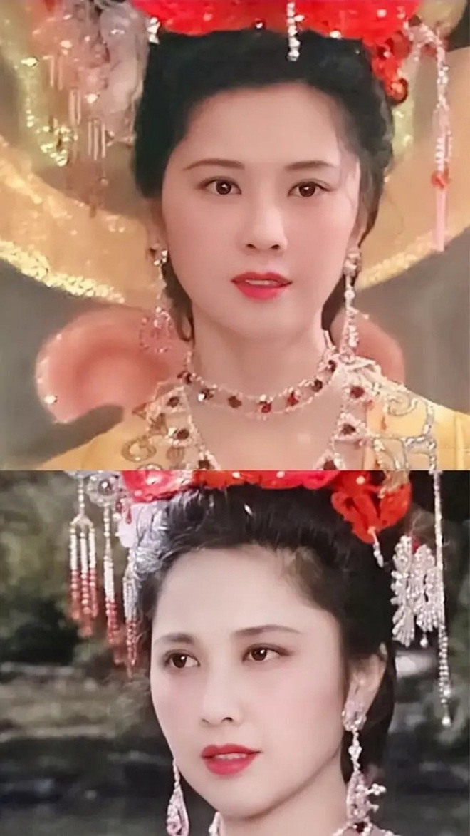 Quốc vương của Nữ nhi quốc - mỹ nhân đẹp nhất "Tây du ký 1986" ở tuổi 73 vẫn "đốt mắt" người ta bởi thân hình gọn, dáng đứng thẳng, phong thái nhanh nhẹn - Ảnh 2. Quốc vương của Nữ nhi quốc - mỹ nhân đẹp nhất "Tây du ký 1986" ở tuổi 73 vẫn "đốt mắt" người ta bởi thân hình gọn, dáng đứng thẳng, phong thái nhanh nhẹn - Ảnh 2.