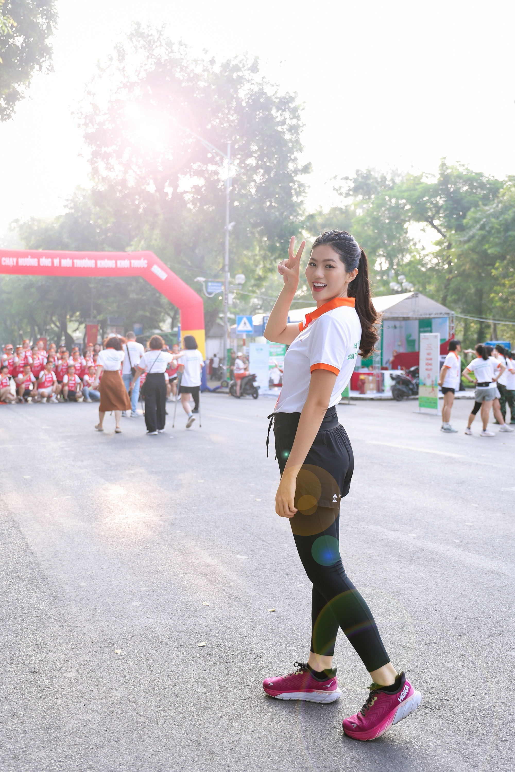 Hoa khôi Vũ Hương Giang sống kỷ luật, tích cực để làm gương cho con- Ảnh 8. Hoa khôi Vũ Hương Giang sống kỷ luật, tích cực để làm gương cho con- Ảnh 8.