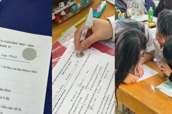 Cô giáo gen Z sáng tạo cách trả bài độc lạ, học sinh thích thú như chơi 'túi mù'- Ảnh 1.