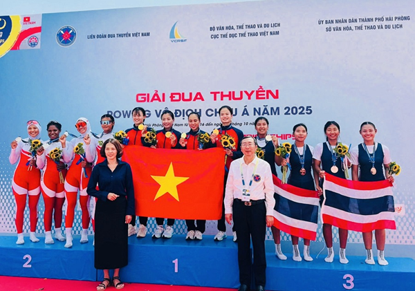 Tuyển Việt Nam thăng tiến ngoạn mục, 6 lần vô địch châu Á, gây tiếng vang cực lớn- Ảnh 1. Tuyển Việt Nam thăng tiến ngoạn mục, 6 lần vô địch châu Á, gây tiếng vang cực lớn- Ảnh 1.