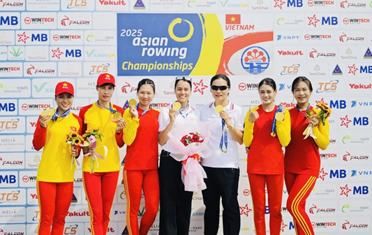 Tuyển Việt Nam thăng tiến ngoạn mục, 6 lần vô địch châu Á, gây tiếng vang cực lớn- Ảnh 2. Tuyển Việt Nam thăng tiến ngoạn mục, 6 lần vô địch châu Á, gây tiếng vang cực lớn- Ảnh 2.