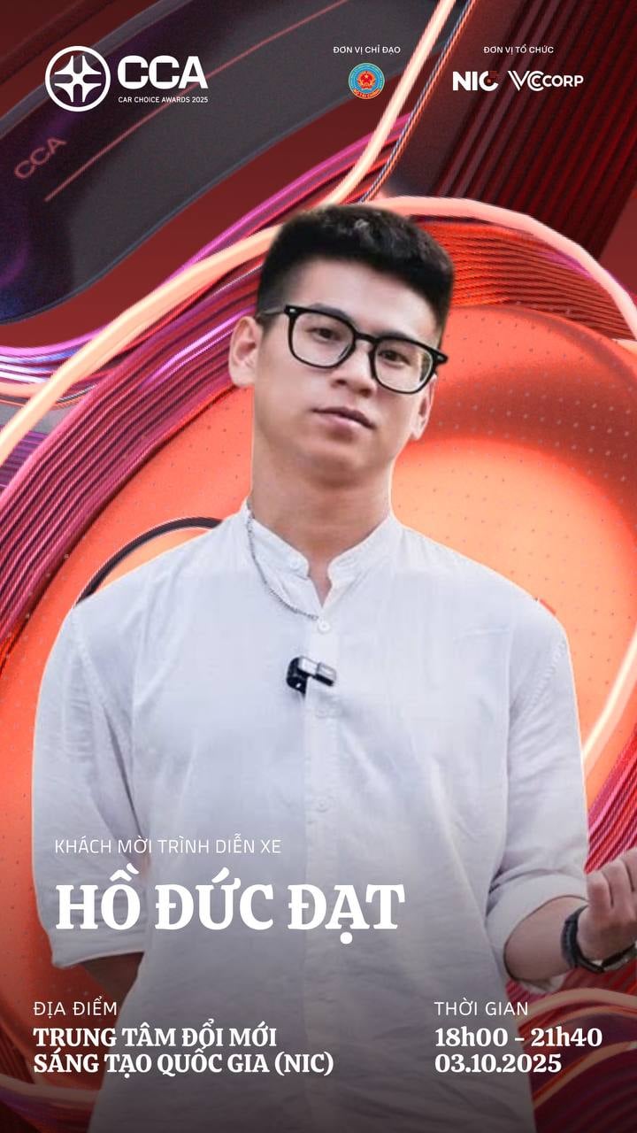 Mãn nhãn đêm Gala Car Choice Awards 2025: Dàn nghệ sĩ Việt cực ‘hot’ sẽ bùng nổ cùng màn ‘catwalk’ của dàn xe hơi- Ảnh 11. Mãn nhãn đêm Gala Car Choice Awards 2025: Dàn nghệ sĩ Việt cực ‘hot’ sẽ bùng nổ cùng màn ‘catwalk’ của dàn xe hơi- Ảnh 11.