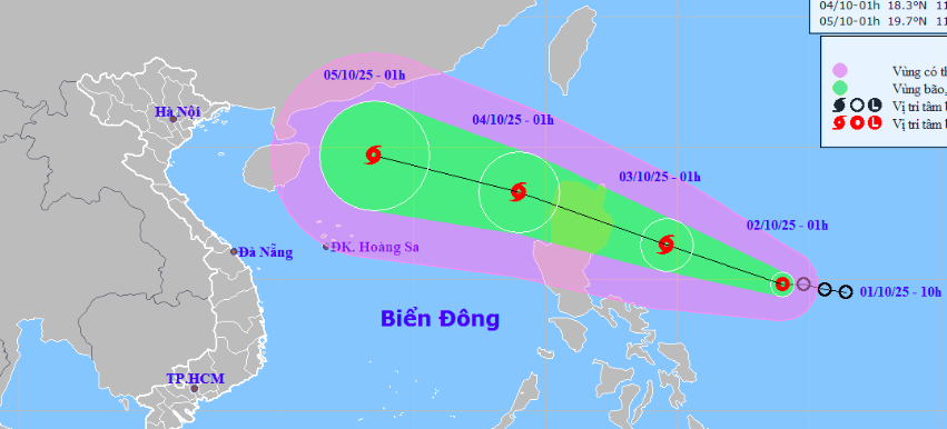 Tin mới về áp thấp nhiệt đới gần Biển Đông- Ảnh 1.