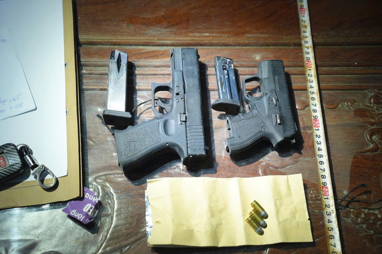 Bắt giữ trùm ma túy và súng quân dụng ở Quảng Trị- Ảnh 2.