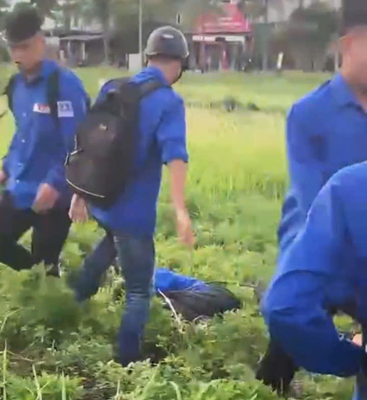 Nam sinh Hải Phòng bị đánh hội đồng đến gãy sống mũi- Ảnh 1.