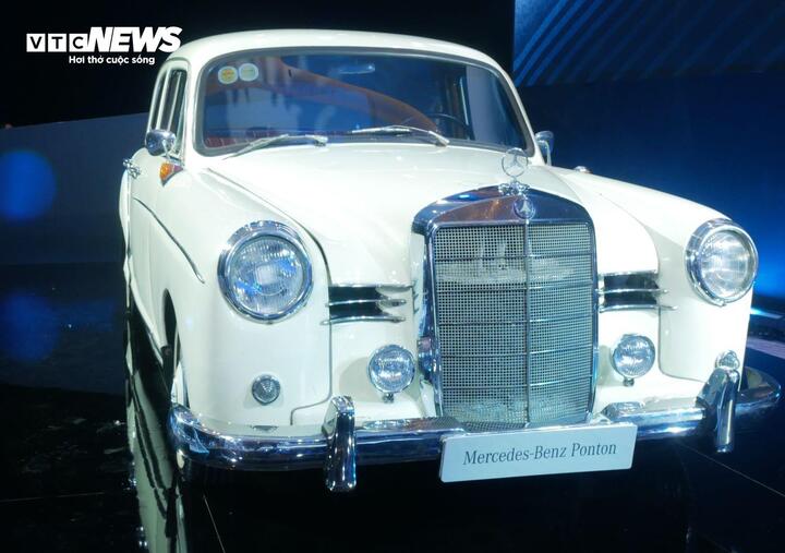 Chiêm ngưỡng 'nữ hoàng xe cổ' Mercedes-Benz 190 Ponton- Ảnh 1.