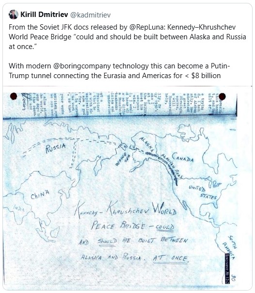 Từ giấc mơ 150 năm đến 'Đường hầm Putin–Trump': Nga gọi tên Elon Musk trong siêu dự án, ông Trump nói gì?- Ảnh 4.