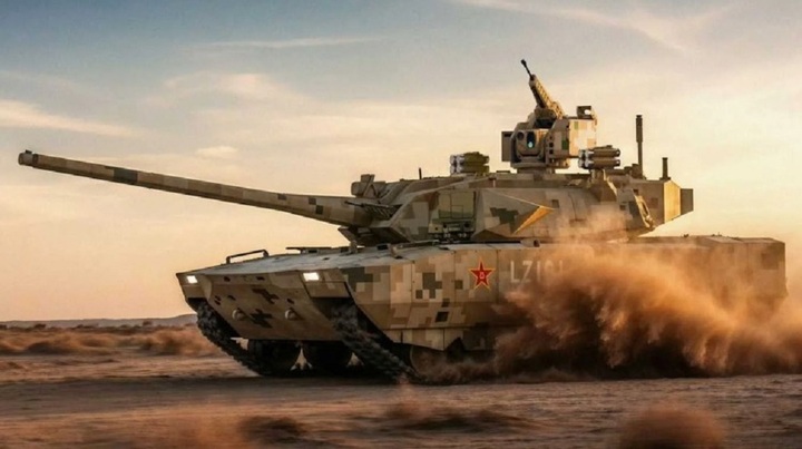 Trung Quốc tiết lộ những t&iacute;nh năng ch&iacute;nh của xe tăng Type 100 mới- Ảnh 1.
