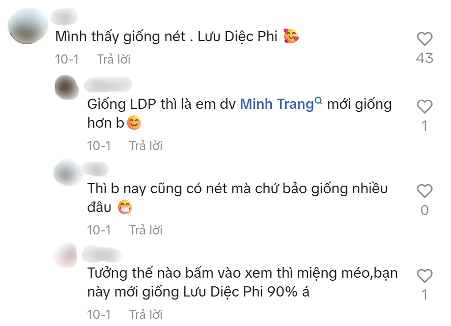Việt Nam có 1 mỹ nhân giống cả tá sao Trung Quốc: Đẹp tựa Lưu Diệc Phi, hao hao Vương Sở Nhiên, ăn đứt Lý Thấm- Ảnh 6. Việt Nam có 1 mỹ nhân giống cả tá sao Trung Quốc: Đẹp tựa Lưu Diệc Phi, hao hao Vương Sở Nhiên, ăn đứt Lý Thấm- Ảnh 6.