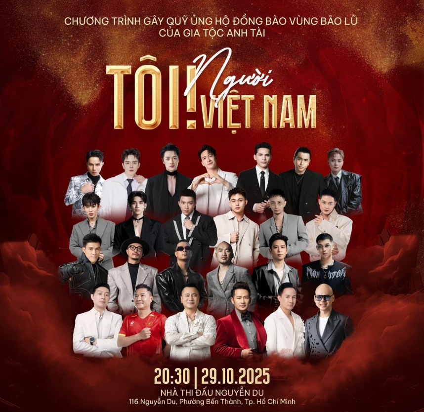 Lý do 25 "anh tài" không nhận cát-xê trong đêm nhạc "Tôi! Người Việt Nam"- Ảnh 2. Lý do 25 "anh tài" không nhận cát-xê trong đêm nhạc "Tôi! Người Việt Nam"- Ảnh 2.