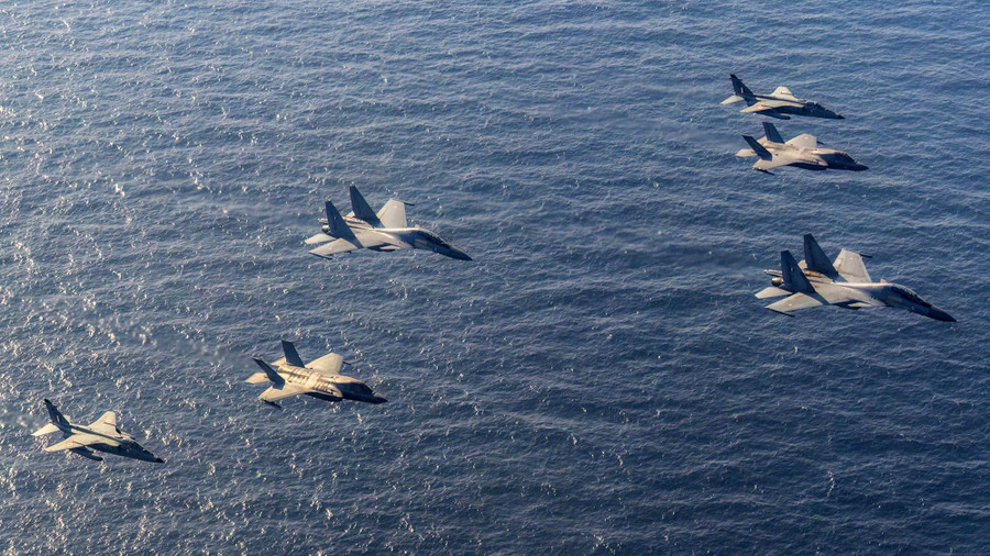 F-35 đ&atilde; gặp Su-30 trong t&igrave;nh huống đối kh&aacute;ng- Ảnh 2.