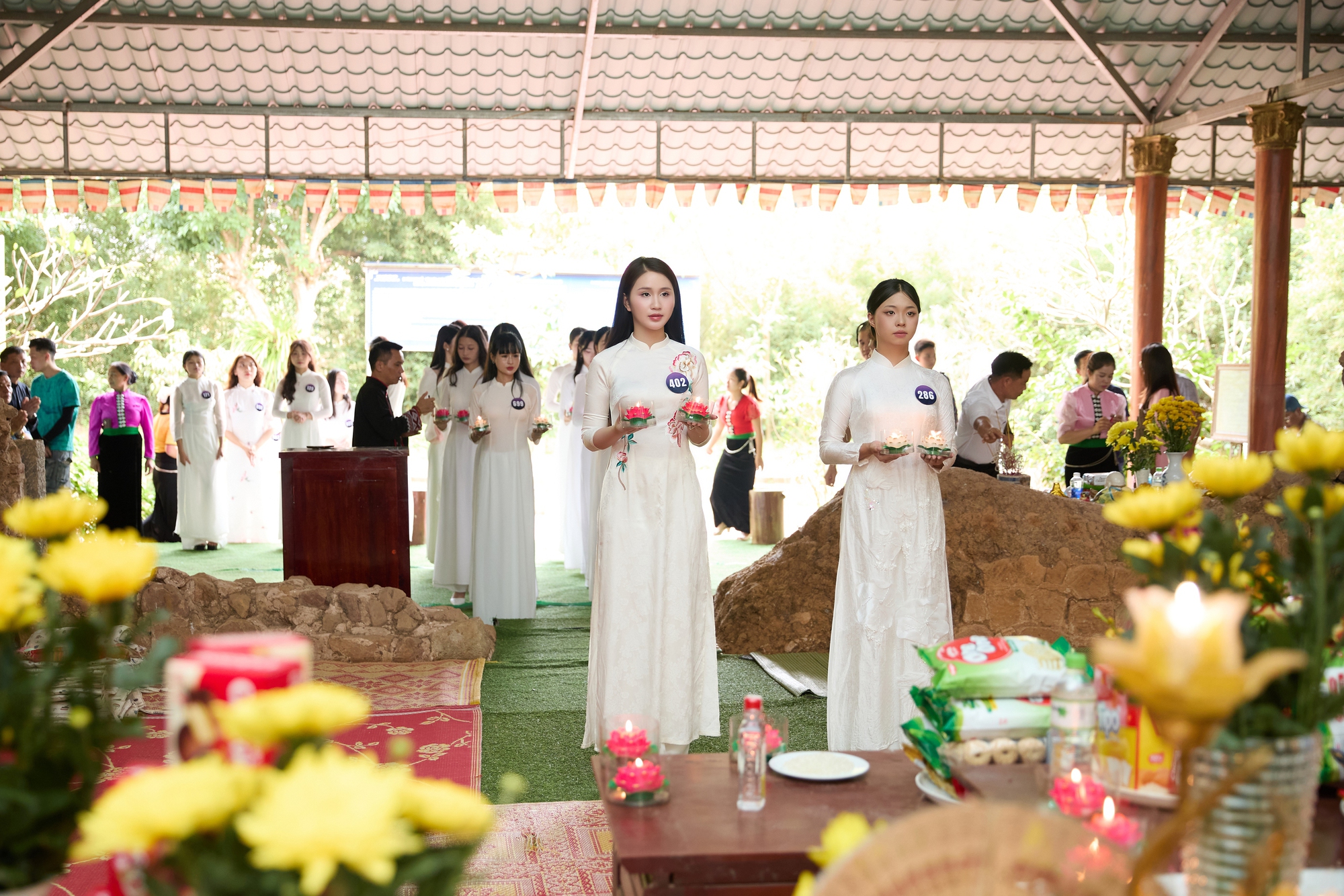 Top 30 thí sinh Hoa hậu Du lịch Dân tộc Việt Nam 2025 bất ngờ trước vẻ đẹp của Mộc Châu- Ảnh 3. Top 30 thí sinh Hoa hậu Du lịch Dân tộc Việt Nam 2025 bất ngờ trước vẻ đẹp của Mộc Châu- Ảnh 3.