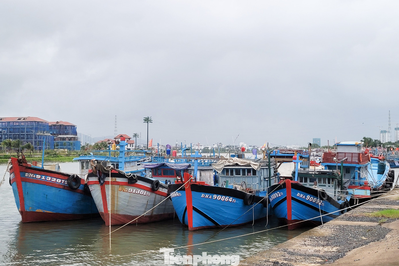Nước sông Hàn dâng cao, du thuyền tiền tỷ kéo nhau đi 'núp' bão sớm- Ảnh 14. Nước sông Hàn dâng cao, du thuyền tiền tỷ kéo nhau đi 'núp' bão sớm- Ảnh 14.