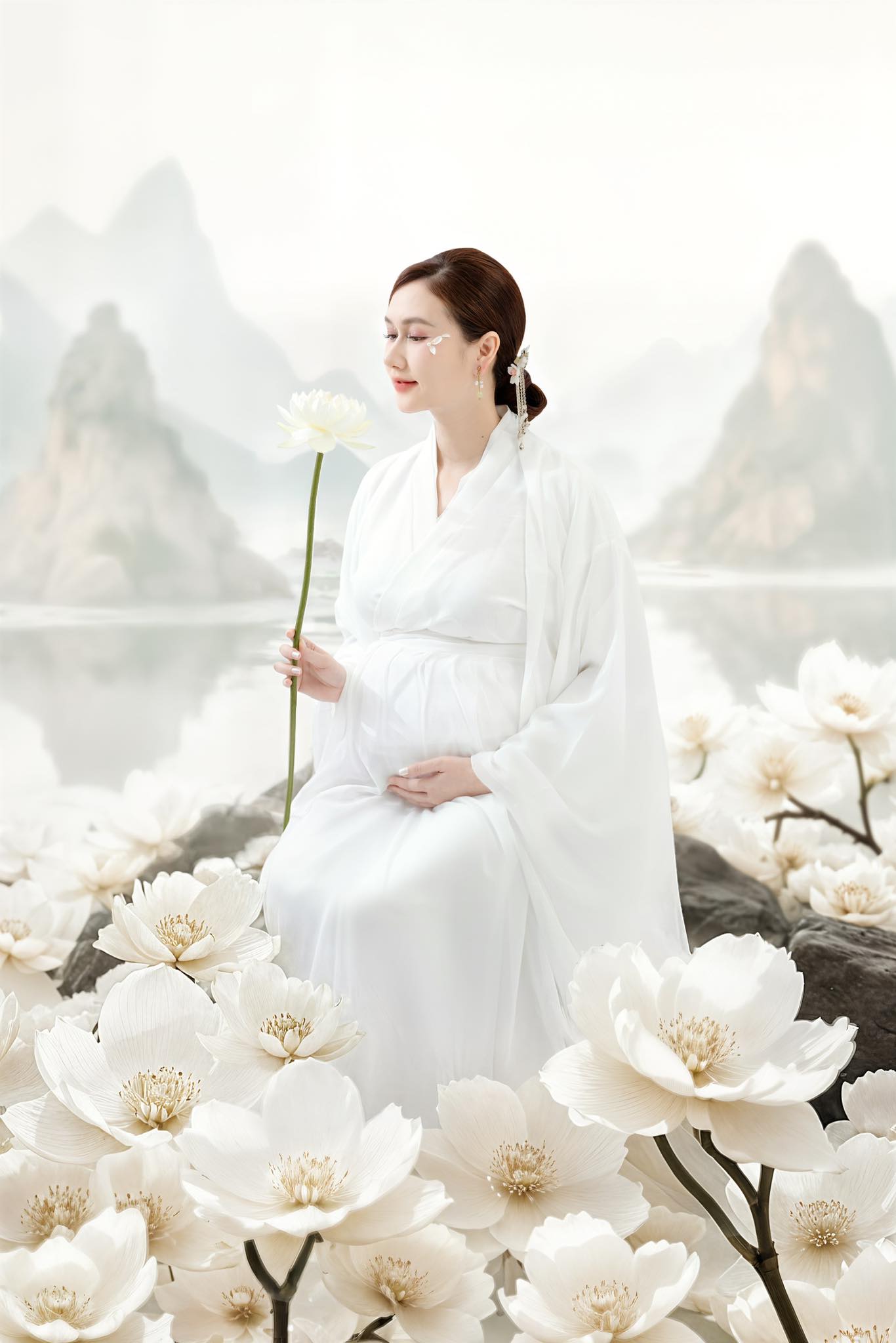 "Mỹ nhân phim giờ vàng VFC" bầu lần 3 với chồng doanh nhân bí ẩn hơn 11 tuổi?- Ảnh 3. "Mỹ nhân phim giờ vàng VFC" bầu lần 3 với chồng doanh nhân bí ẩn hơn 11 tuổi?- Ảnh 3.