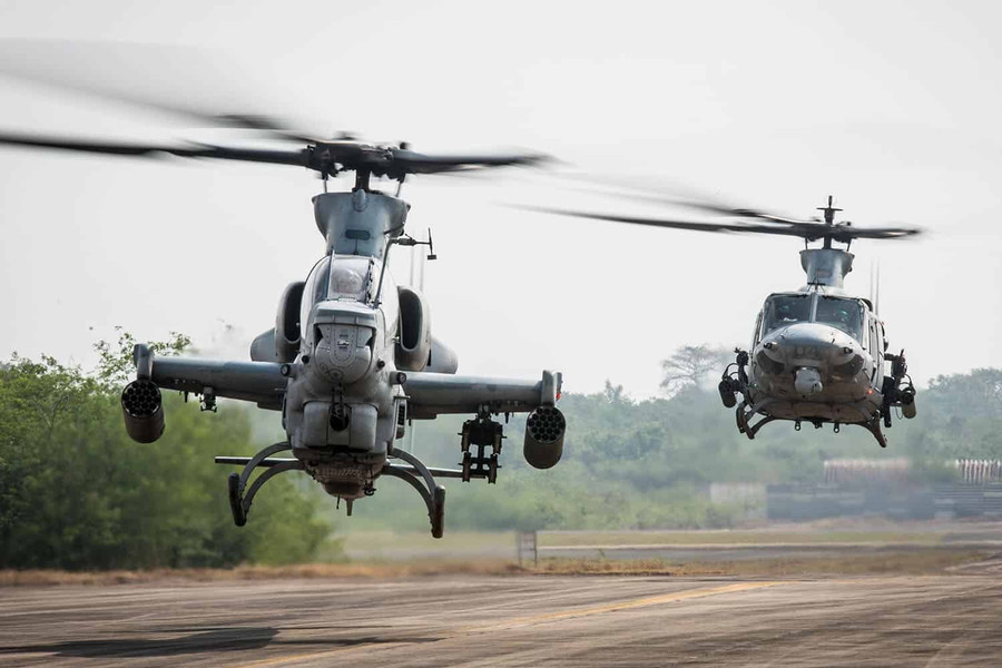 Trực thăng AH-1Z và UH-1Y chuẩn bị có mặt tại chiến sự- Ảnh 1.