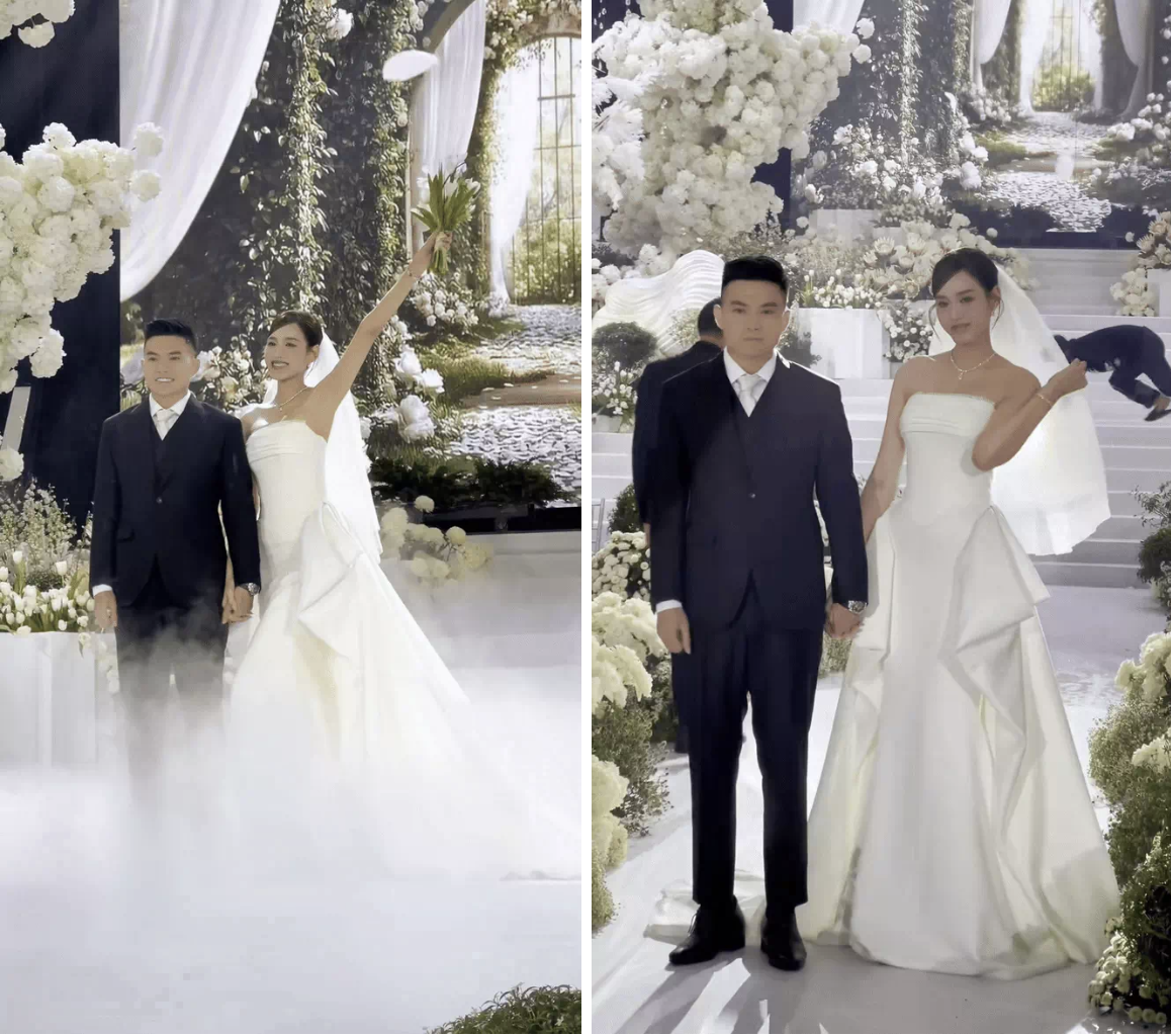 Lộ menu tiệc cưới Đỗ Hà và Tổng Giám đốc Tập đoàn Sơn Hải: 1000 khách hôm nay được đãi gì?- Ảnh 1. Lộ menu tiệc cưới Đỗ Hà và Tổng Giám đốc Tập đoàn Sơn Hải: 1000 khách hôm nay được đãi gì?- Ảnh 1.