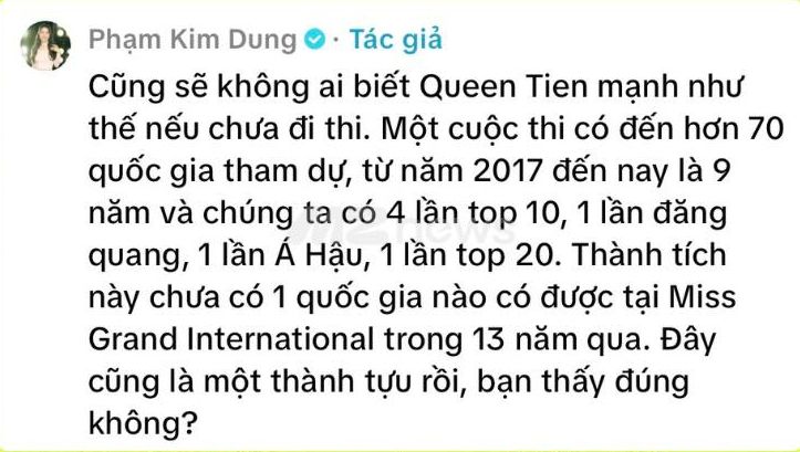 Hoa hậu Thuỳ Tiên từng mạnh thế nào?- Ảnh 2. Hoa hậu Thuỳ Tiên từng mạnh thế nào?- Ảnh 2.