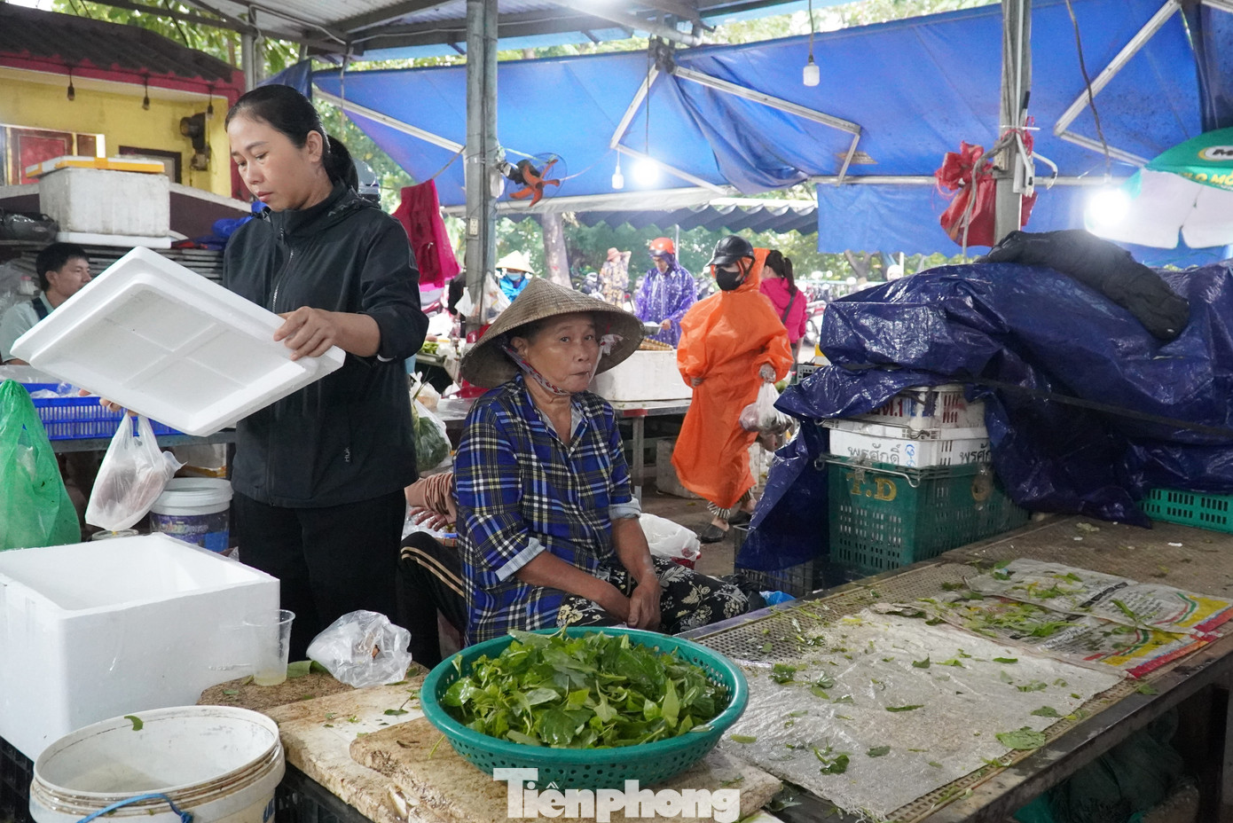 Người dân Đà Nẵng đi mua thực phẩm 'tích trữ 3 ngày' từ tinh mơ- Ảnh 10.