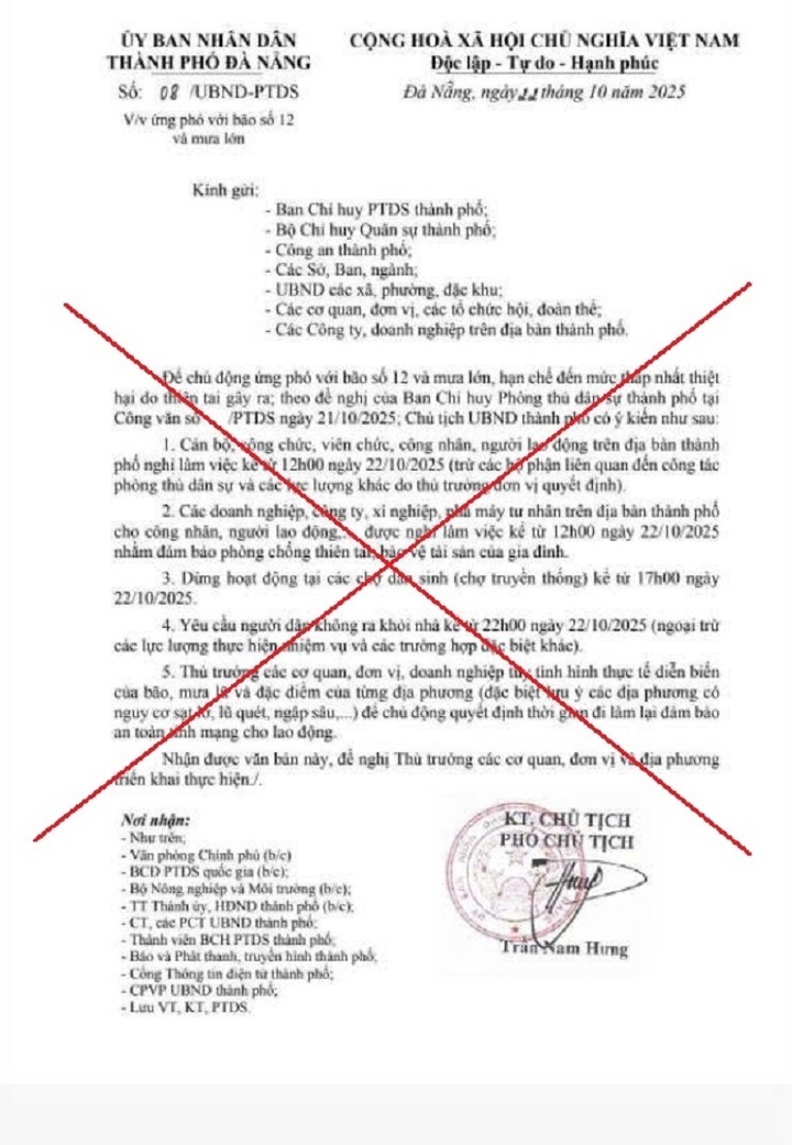 Đà Nẵng bác thông tin cho cán bộ nghỉ làm, dừng hoạt động chợ tránh bão- Ảnh 1. Đà Nẵng bác thông tin cho cán bộ nghỉ làm, dừng hoạt động chợ tránh bão- Ảnh 1.