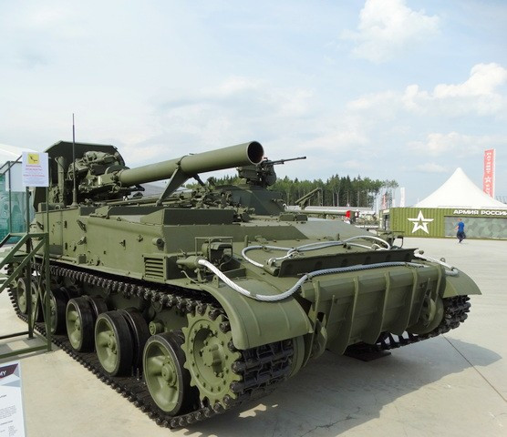 Đạn 130 kg của cối tự h&agrave;nh 2S4 Tyulpan g&acirc;y &aacute;c mộng cho bộ binh- Ảnh 1.