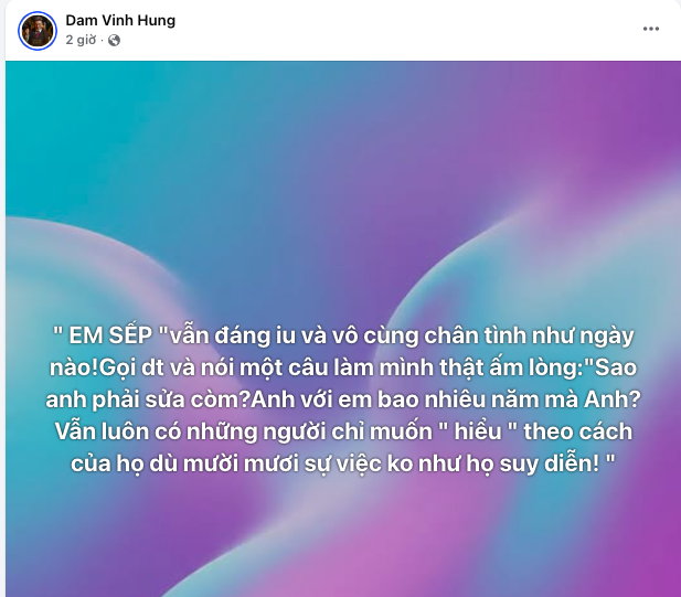 Đàm Vĩnh Hưng hé lộ Cục trưởng Xuân Bắc gọi điện nói câu ấm lòng: "Sao anh phải sửa còm"- Ảnh 3. Đàm Vĩnh Hưng hé lộ Cục trưởng Xuân Bắc gọi điện nói câu ấm lòng: "Sao anh phải sửa còm"- Ảnh 3.