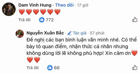 Đàm Vĩnh Hưng vội vàng sửa và xoá bình luận sau khi Cục trưởng Xuân Bắc nhắc nhở- Ảnh 4.