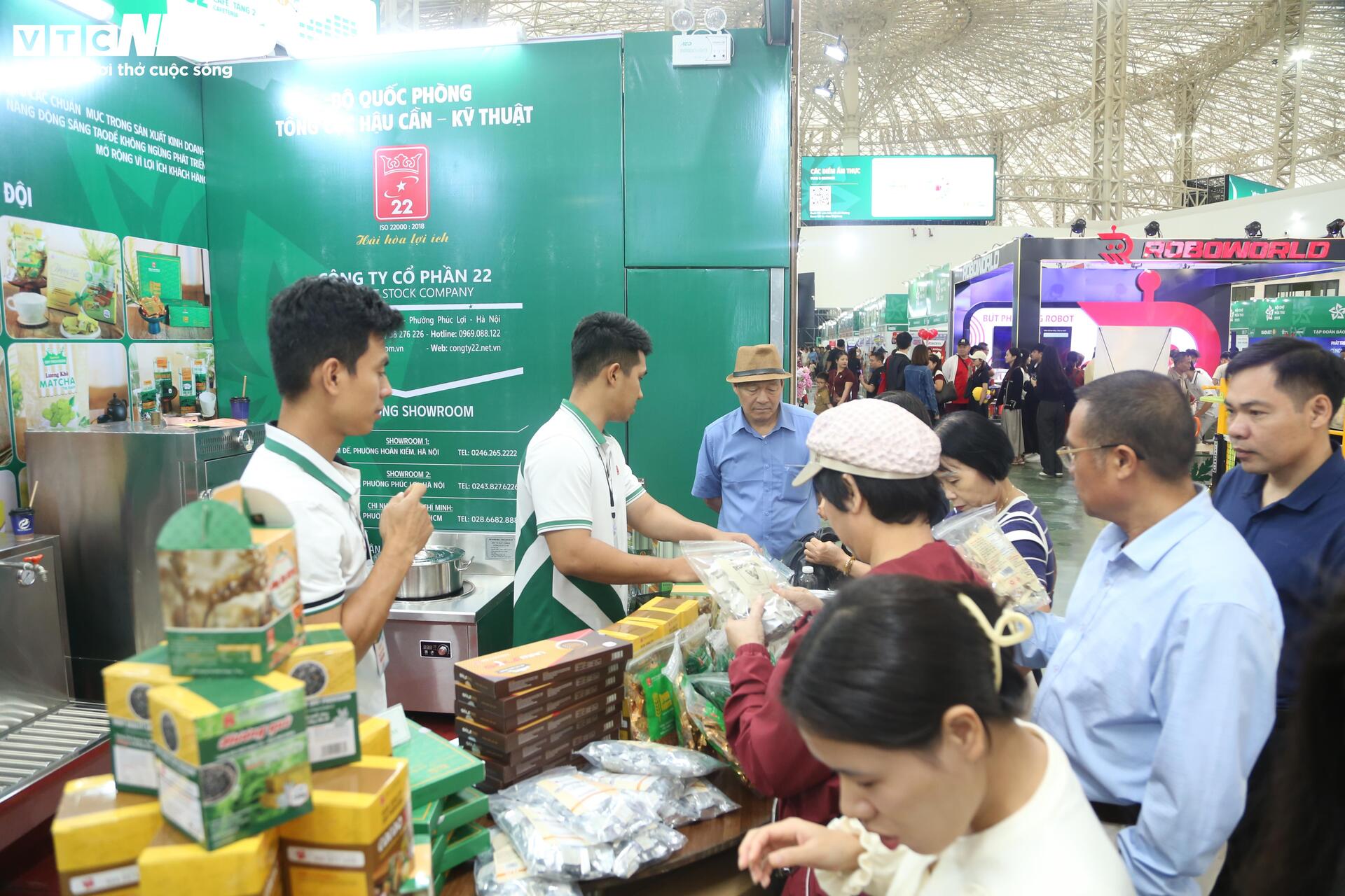 Sản phẩm 'made in Vietnam' của doanh nghiệp quốc phòng tại Hội chợ mùa Thu- Ảnh 1.