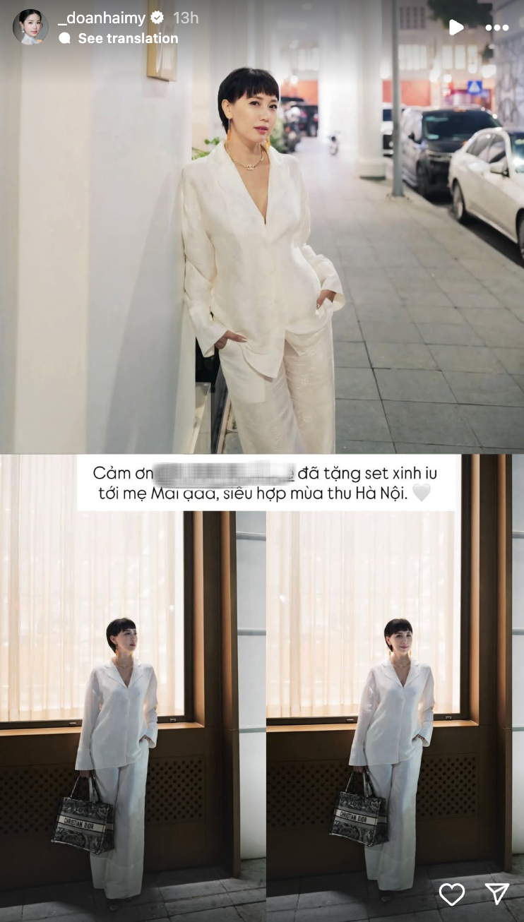 Mẹ vợ Đo&agrave;n Văn Hậu sang chảnh qu&aacute;!- Ảnh 2.