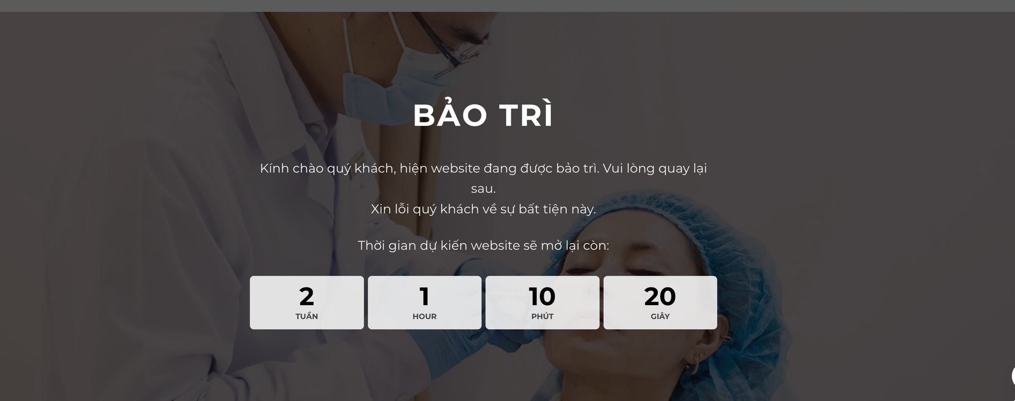 Liên quan điều tra "Góc khuất "công nghệ" thẩm mỹ": Website Phòng khám Vanity đột ngột “bảo trì”- Ảnh 2. Liên quan điều tra "Góc khuất "công nghệ" thẩm mỹ": Website Phòng khám Vanity đột ngột “bảo trì”- Ảnh 2.