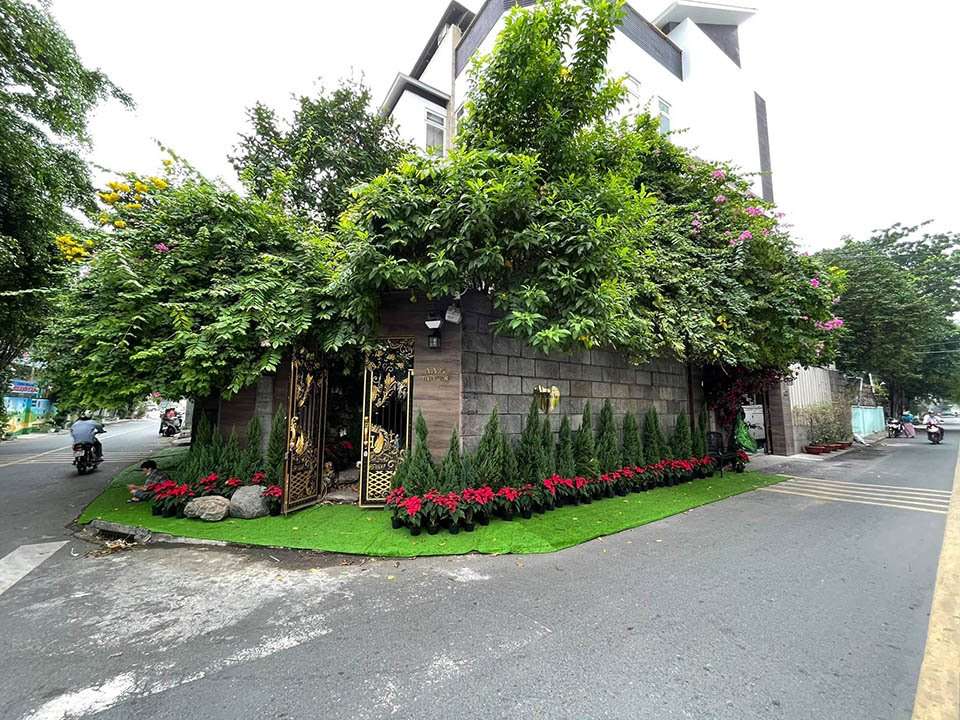 Bất động sản của Đàm Vĩnh Hưng- Ảnh 1. Biệt thự 2 mặt tiền của Đàm Vĩnh Hưng ở TP.HCM