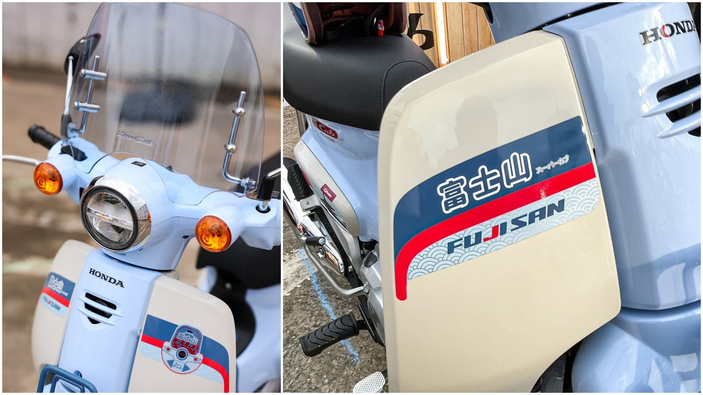Cận cảnh Honda Super Cub phi&ecirc;n bản giới hạn 500 chiếc vừa tr&igrave;nh l&agrave;ng- Ảnh 5.