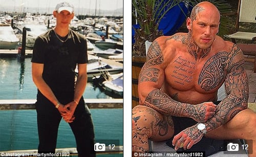 Chàng trai gầy trơ xương hóa "quái vật khổng lồ" 2m03 chỉ nhờ một môn thể thao khiến tất cả ngỡ ngàng- Ảnh 2.