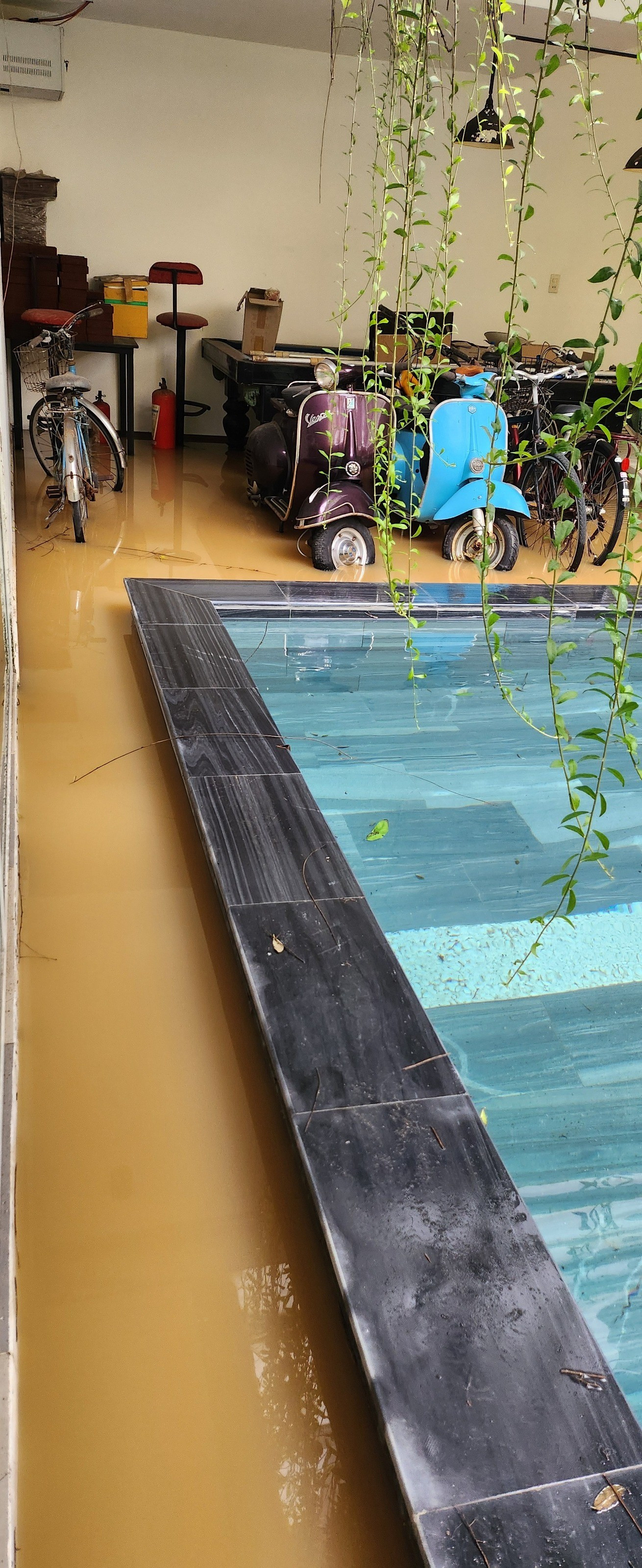 Cận cảnh ngôi nhà ca sĩ Ánh Tuyết ở Đà Nẵng ngập nặng- Ảnh 2.