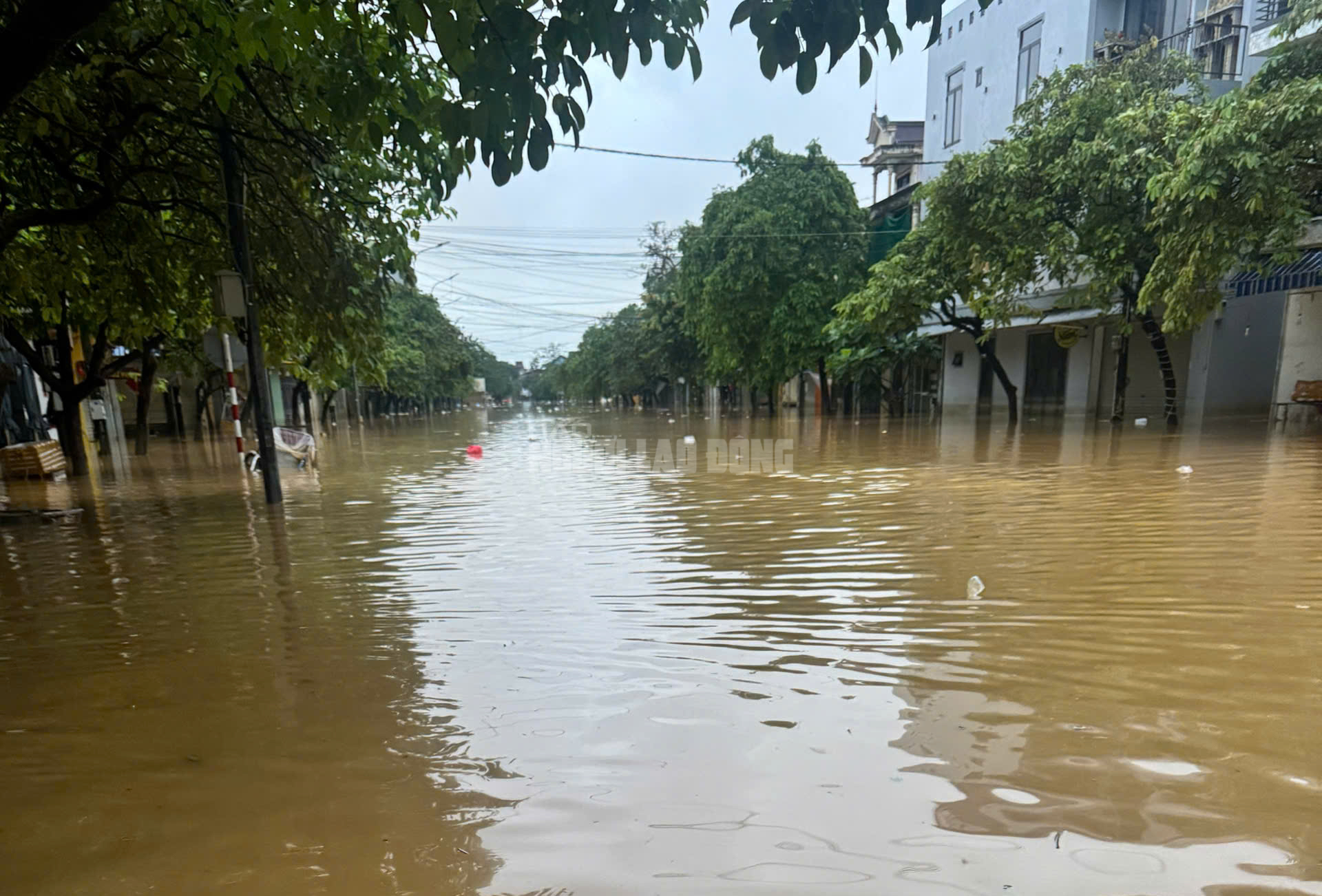 Cận cảnh đường phố Huế khi nước lũ bắt đầu r&uacute;t- Ảnh 12.