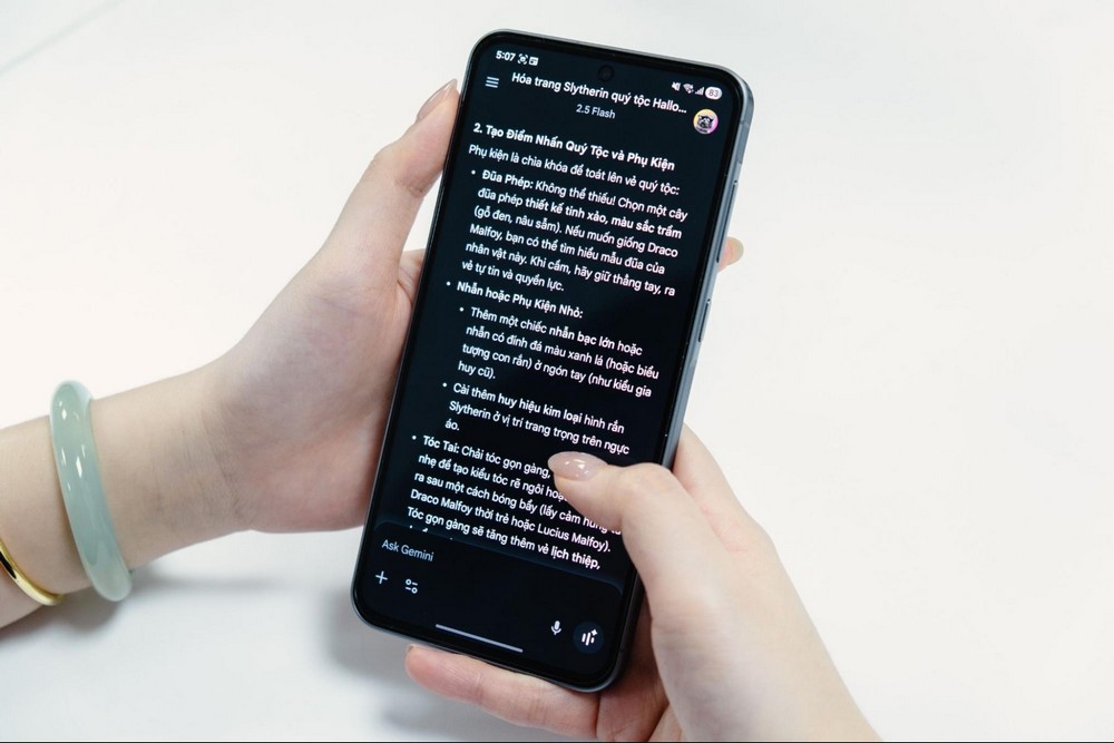 Khi Halloween gặp AI: Gemini trên Galaxy A56 giúp bạn sáng tạo hơn bao giờ hết- Ảnh 2.
