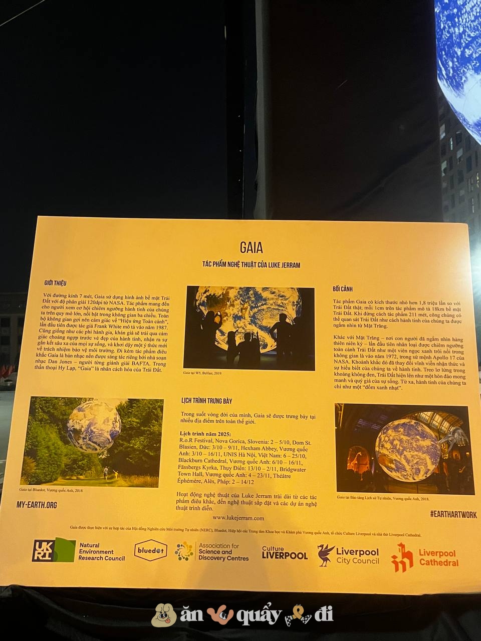 [Clip] Xuất hiện quả địa cầu đường kính 7 mét tại Hồ Tây, dân tình ồ ạt kéo tới chụp ảnh- Ảnh 5.