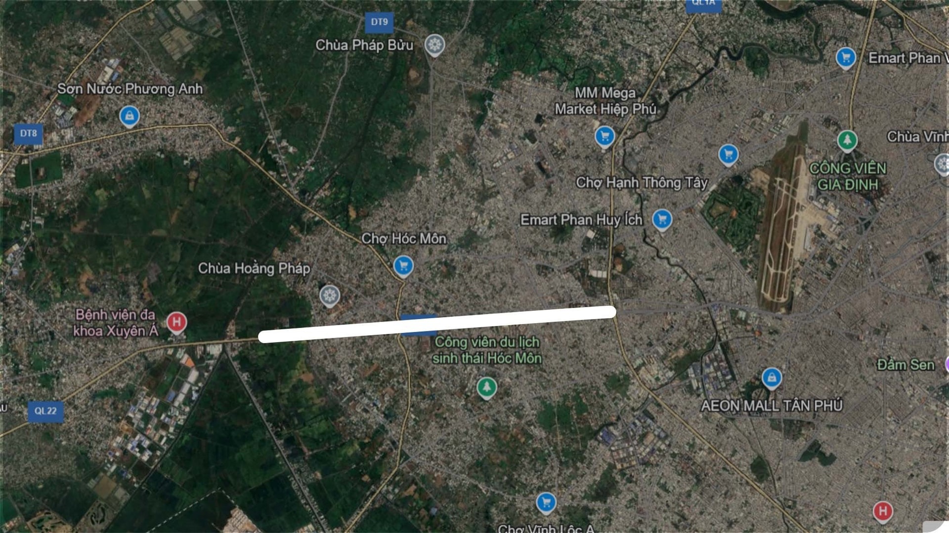 TP.HCM chuẩn bị thu hồi đất của hơn 1.300 hộ dân để khởi công mở rộng tuyến đường QL 22 thành 10 làn xe, xây 7 cầu vượt trong năm 2026- Ảnh 1. TP.HCM chuẩn bị thu hồi đất của hơn 1.300 hộ dân để khởi công mở rộng tuyến đường QL 22 thành 10 làn xe, xây 7 cầu vượt trong năm 2026- Ảnh 1.