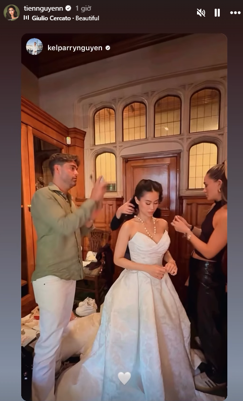 &Ecirc; k&iacute;p đứng sau đ&aacute;m cưới của Ti&ecirc;n Nguyễn l&agrave; thế lực 