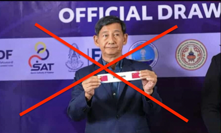 Báo Thái Lan: “LĐBĐ Thái Lan đã phạm sai lầm nghiêm trọng khi hiển thị sai quốc kỳ Việt Nam”- Ảnh 1. Báo Thái Lan: “LĐBĐ Thái Lan đã phạm sai lầm nghiêm trọng khi hiển thị sai quốc kỳ Việt Nam”- Ảnh 1.