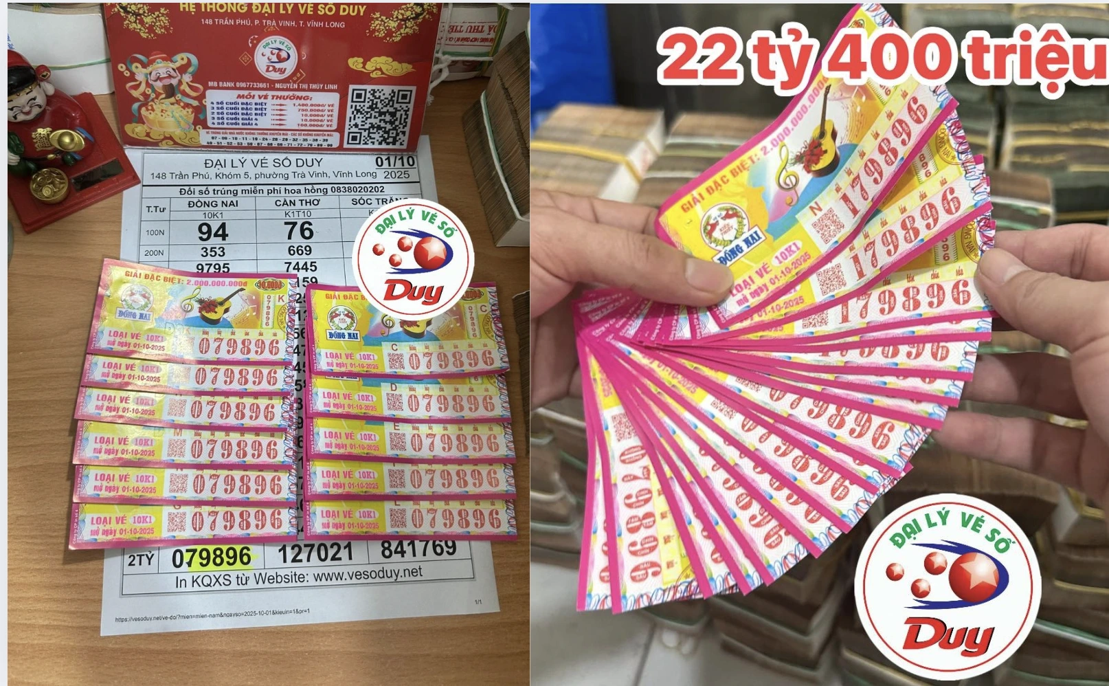 Xôn xao người bán nước trúng số "khủng", mua 5 con heo quay ra đường lễ tạ: Hé lộ số tiền thưởng thực sự- Ảnh 2. Xôn xao người bán nước trúng số "khủng", mua 5 con heo quay ra đường lễ tạ: Hé lộ số tiền thưởng thực sự- Ảnh 2.