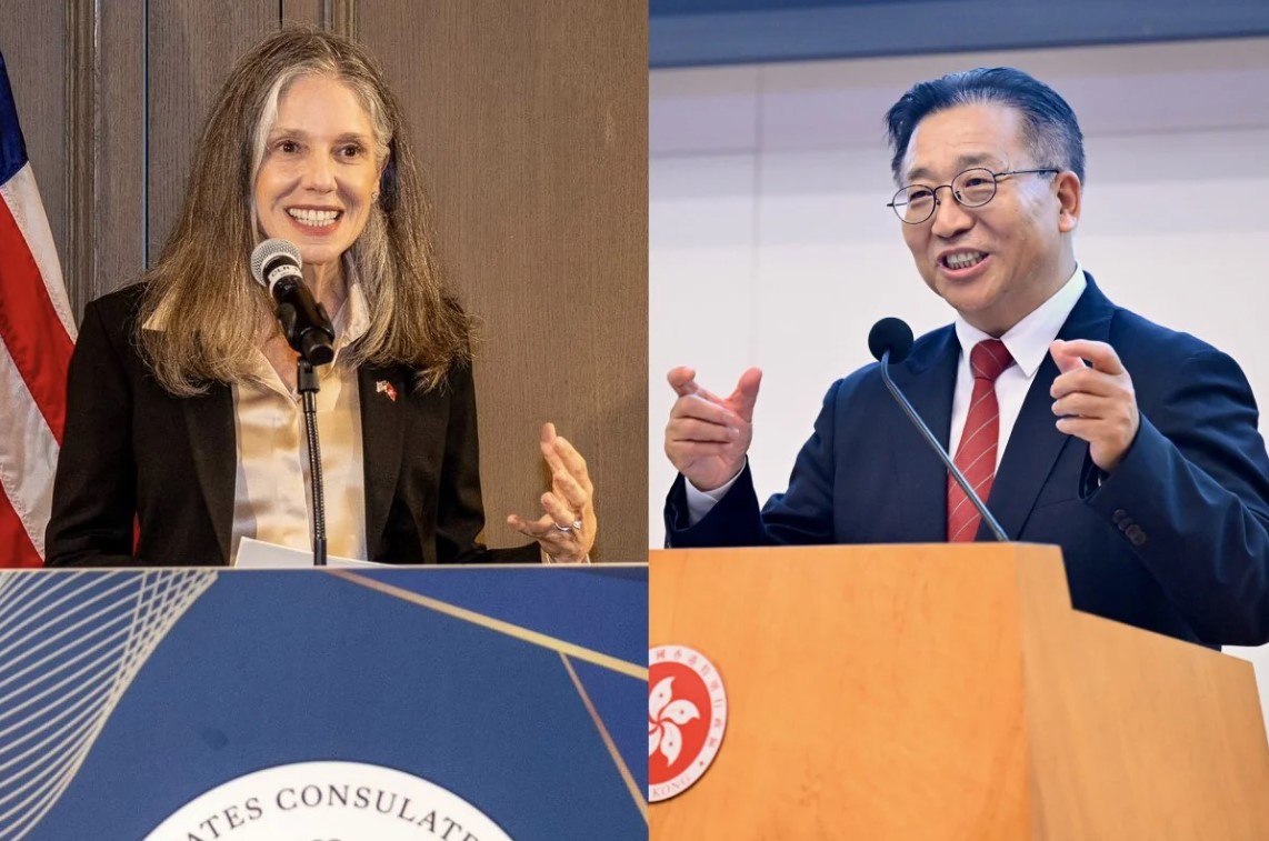 Trung Quốc 'quan ngại' với Mỹ ở Hong Kong: Cảnh báo Tổng lãnh sự Eadeh '4 không'- Ảnh 1. Trung Quốc 'quan ngại' với Mỹ ở Hong Kong: Cảnh báo Tổng lãnh sự Eadeh '4 không'- Ảnh 1.