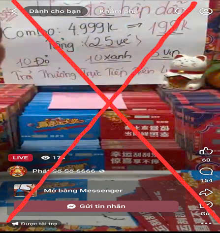 Cảnh gi&aacute;c lừa đảo &ldquo;xổ số c&agrave;o online&rdquo; tr&uacute;ng thưởng lớn- Ảnh 1.