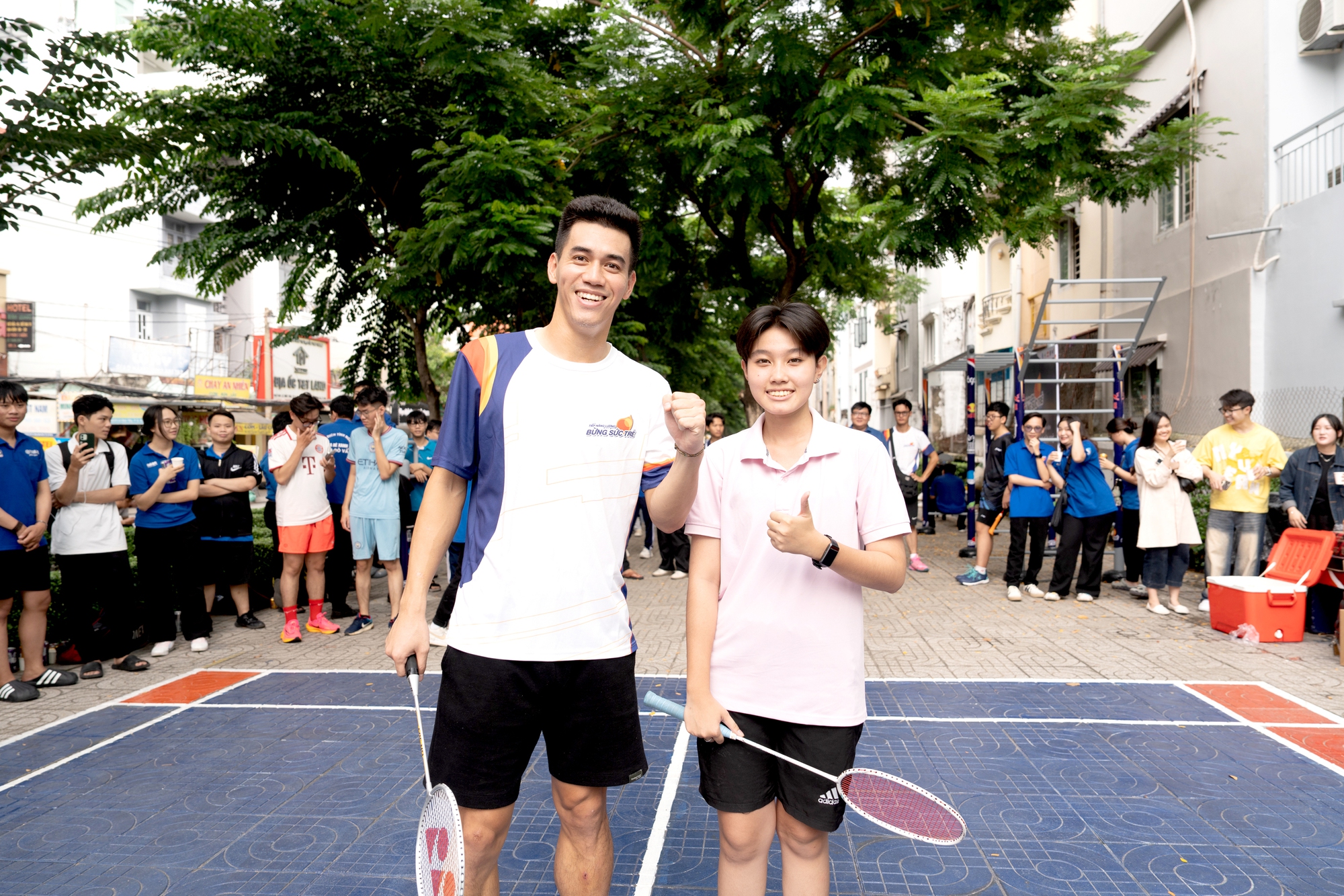 TCP Việt Nam tiếp năng lượng tuổi trẻ qua công trình thể thao mới tại Hải Phòng- Ảnh 3. TCP Việt Nam tiếp năng lượng tuổi trẻ qua công trình thể thao mới tại Hải Phòng- Ảnh 3.