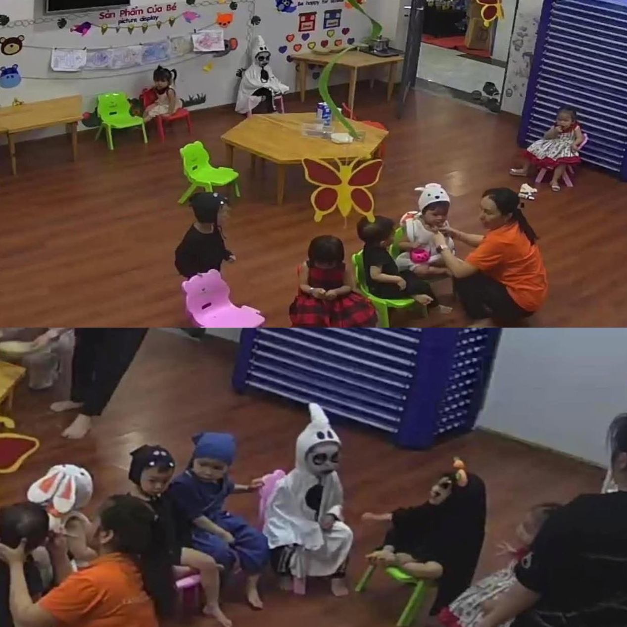 HOT nhất Halloween: Mẹ h&oacute;a trang cho con trai, b&eacute; đi học về m&aacute;ch "Mẹ ơi, mấy bạn kh&ocirc;ng chơi với con"- Ảnh 1.